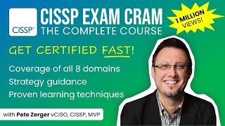 CISSP Exam Cram Full Course All 8 Domains  Good for 2024 exam [upl. by Aleicarg]