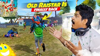 Old Raistar is Finally Back in Br Ranked Match Gameplay  Free Fire Max [upl. by Ylrehc]