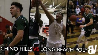 LiAngelo Ball Comes In CLUTCH Chino Hills CLOSE GAME VS Long Beach Poly FULL HIGHLIGHTS [upl. by Meter]