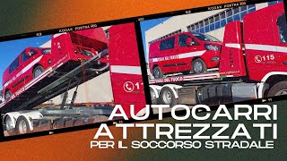 AUTOCARRI ATTREZZATI PER IL SOCCORSO STRADALE  TEKNE per Vigili del Fuoco [upl. by Greenlee]