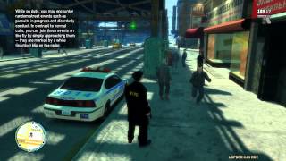 GTA IV How to use LCPDFR mod V 095 RC2 [upl. by Thierry]