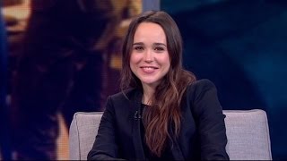 Ellen Page Interview 2014 Actress Discusses Her Mutant Powers in XMen Days of Future Past [upl. by Venu]