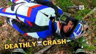 Insane Motorcycle Crash  Can You Survive  CrashBanditoNL [upl. by Wilde]