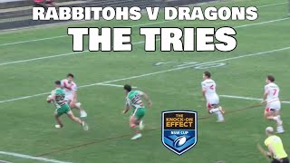 The Tries  Rabbitohs v Dragons NSW Cup Round 17 Highlights [upl. by Omoj]