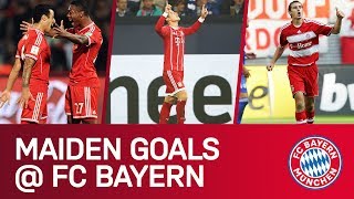 First FC Bayern Goals  James Klose Thiago amp Co [upl. by Tselec]