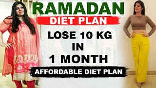 Ramzan Diet Diet Plan To Lose Weight Fast In Hindi 2024 Lose 10 Kgs In 10 Days  DrShikha Singh [upl. by Marcy]