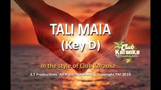 TALI MAIA Samoan Karaoke Key D [upl. by Aleen]