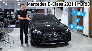 Mercedes EClass 2021 HYBRID FACELIFT  E300e amp E300de [upl. by Bilicki]