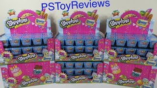 Huge Shopkins Palooza Blind Basket Case Opening Unboxing Round 1 of 6 [upl. by Dorn]