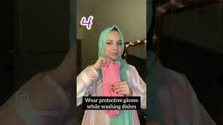 Hand care tips in summer  Step by step hand care routine faiqahassan summerskincare [upl. by Lluj173]