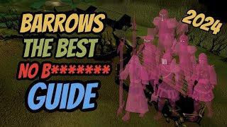 Barrows In 2024  The Easiest Guide  OSRS [upl. by Ennayehc]