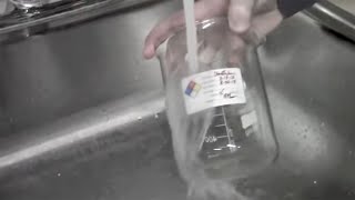 Watch How Water Soluble Labels Actually Dissolve in 30 Seconds [upl. by Grae334]