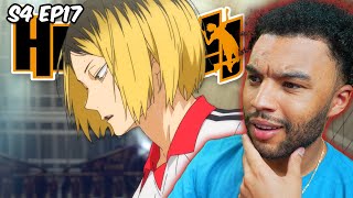 KENMA GLAZE EPISODE  Haikyuu Season 4 Episode 17 Reaction [upl. by Dahlia]