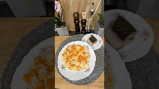 Südlü balqabaqlı plov duzlu balıqla👩🏻‍🍳👍🤌🏻 food еда cooking кулинария вкусно [upl. by Ylicis472]