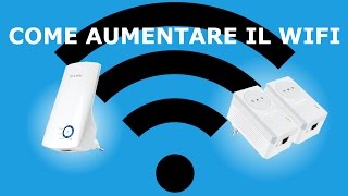 Come aumentare il segnale WiFi  Ripetitore o Powerline 3RG [upl. by Nami]