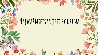 NAJWAŻNIEJSZA JEST RODZINA  nowa piosenka na Dzień Mamy i Taty  Trelikowo  Piosenki dla dzieci [upl. by Pitts]