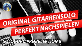 ★ So spielt man Gitarrensolo RICHTIG nach Tabs und Noten UltimateGuitar Guitar Pro Tabulatur [upl. by Mosi]