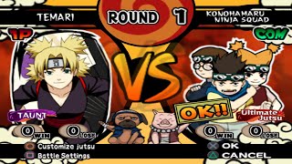 Temari VS Konohamaru INSANE  Naruto Shippuden Ultimate Ninja 4 [upl. by Armond573]