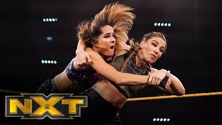 Dakota Kai amp Tegan Nox vs Marina Shafir amp Jessamyn Duke WWE NXT Oct 23 2019 [upl. by Symon]