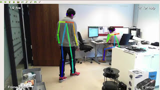 Realtime Multiple Human Skeleton Tracking Using RGB Camera [upl. by Tnemelc179]