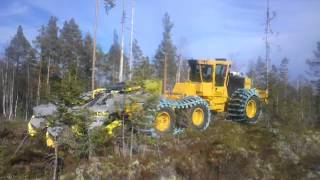 Tigercat 635 Bräcke T35b Markberedare Scarifier [upl. by Atlee]