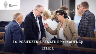 14 posiedzenie Senatu XI kadencji [upl. by Nirac775]