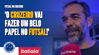 EXZAGUEIRO THIAGO GOSLING FALA SOBRE O PROJETO DO FUTSAL DO CRUZEIRO [upl. by Kapor652]