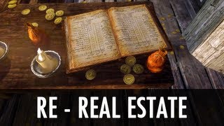 Skyrim Mod RE Real Estate  Run A Business [upl. by Nonnahs]