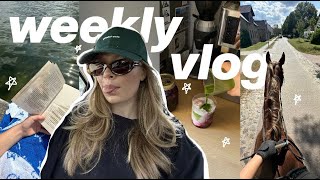 über die Heimat Hausarbeit schreiben amp Blueberry Matcha 🫐 I weekly vlog I Hanna Marie [upl. by Aihtnis]