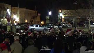 2017 Pontotoc Marching Band Christmas Parade 2 [upl. by Carolus]