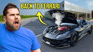 CONFRONTING FERRARI ABOUT MY BROKEN 812 GTS [upl. by Aryc]