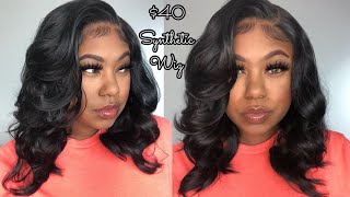 Get The Salon Look Under 40  Outre Synthetic Melted Hairline HD Lace Front Wig  ELORA [upl. by Carree705]