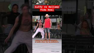 Momento Luffy vs Bellamy delante de una terraza de bar [upl. by Tannenbaum]