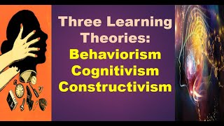 Theories of learning  3 learning theories Behaviorism  Cognitivism  Constructivism with examples [upl. by Allekram668]