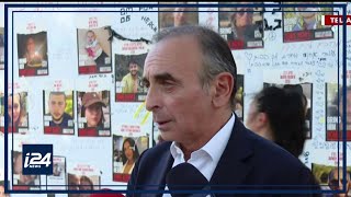 Eric zemmour en visite de soutien en Israël [upl. by Nivahb]