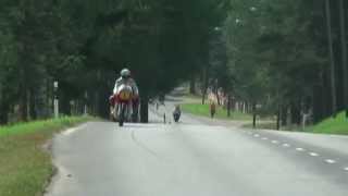 Giacomo Agostini with his MV Agusta  Imatra 2014  Muistojen Imatranajo 2014 [upl. by Nike76]