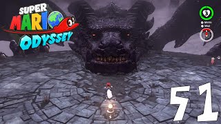 Super Mario Odyssey  51  Ruined Kingdom Moons Kingdom Complete [upl. by Linzer]