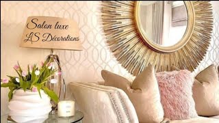 Salon moderne et luxe✨ avec des idées de décorations [upl. by Eriam]