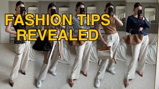 HOW TO STYLE WIDE LEG TROUSERS  8 OUTFIT IDEAS  The Allure Edition [upl. by Tut]