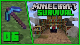 Minecraft  enchanting zaklinanie i jedwabny dotyk  Minecraft 119 Survivalowy Poradnik 06 [upl. by Ebbarta]