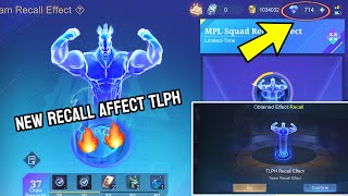 NEW RECALL EFFECTS TEAM MPL 🔥HOW TO GET IT 🔥💀 [upl. by Jerroll]