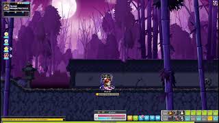 MapleStory Zipangu Midnight Pine Forest BGM 1 Hour [upl. by Natala]