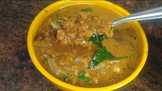 Molake kalu curry kalu sambar Horsegram curry [upl. by Perkin]