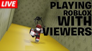 Playing Random Games Viewers Pick  Roblox LIVE [upl. by Llewej]