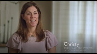 Christy  Atrial Septal Occluder Patient Testimony Video [upl. by Ibloc]