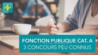 3 concours de la fonction publique méconnus [upl. by Pearla]