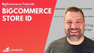 How to get your BigCommerce Store ID [upl. by Maffei]