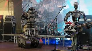 Compressorhead Live in Interpipe Tech Fest 2019 3 [upl. by Aipotu]