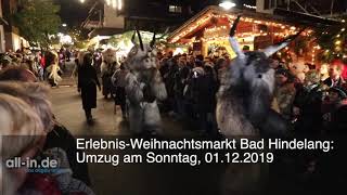 ErlebnisWeihnachtsmarkt Bad Hindelang 2019 [upl. by Astiram46]