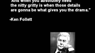 Ken Follett  Writing Tips [upl. by Messing521]